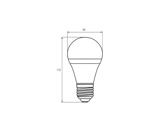 Лампочка Eurolamp E27 (MLP-LED-A60-10272(E)), изображение 3 Лампочка Eurolamp E27 (MLP-LED-A60-10272(E)), изображение 3