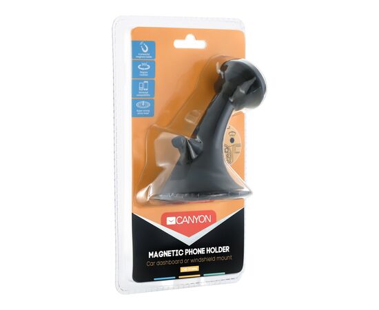 Універсальний автотримач Canyon Front car dashboard magnetic phone holder (CNE-CCHM6), зображення 4 Універсальний автотримач Canyon Front car dashboard magnetic phone holder (CNE-CCHM6), зображення 4