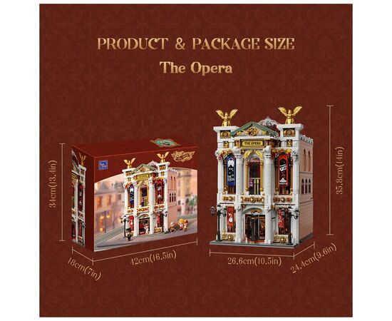 Конструктор Pantasy Original Опера (85019), изображение 8 Конструктор Pantasy Original Опера (85019), изображение 8