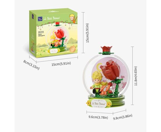 Конструктор Pantasy Le Petit Prince Шепот розы (86331), изображение 2 Конструктор Pantasy Le Petit Prince Шепот розы (86331), изображение 2