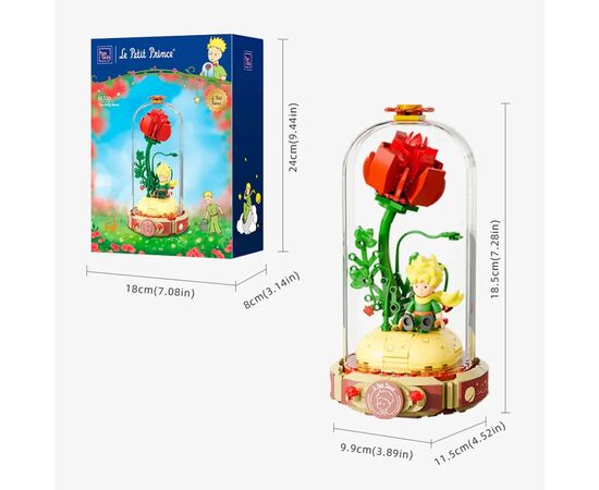 Конструктор Pantasy Le Petit Prince Единственная роза (86320), изображение 2 Конструктор Pantasy Le Petit Prince Единственная роза (86320), изображение 2