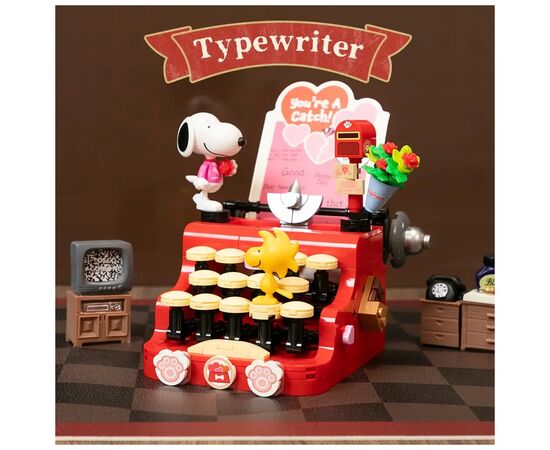 Конструктор Pantasy Snoopy Печатная машинка (86913), изображение 2 Конструктор Pantasy Snoopy Печатная машинка (86913), изображение 2