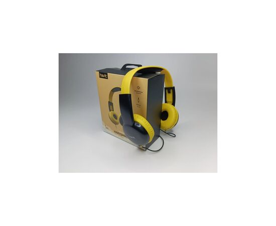 Наушники Havit HV-H211d Yellow/Black (HV-H211d), изображение 3 Наушники Havit HV-H211d Yellow/Black (HV-H211d), изображение 3