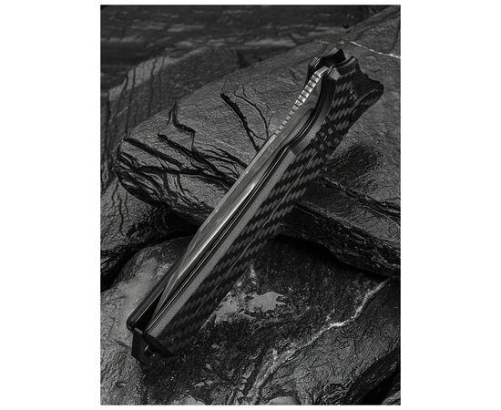 Нож Civivi Neurohaptic, G10/Carbon, Damascus (C23080-DS1), изображение 12 Нож Civivi Neurohaptic, G10/Carbon, Damascus (C23080-DS1), изображение 12
