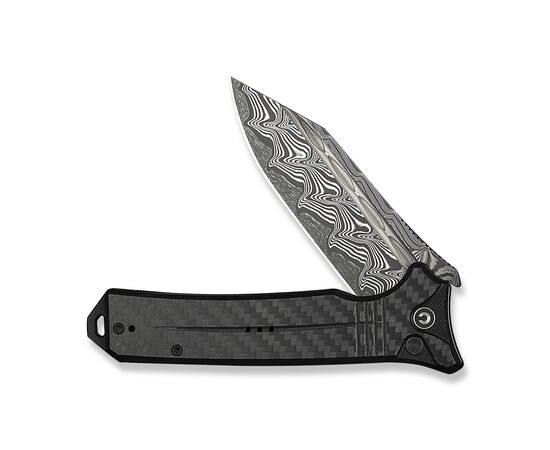 Нож Civivi Neurohaptic, G10/Carbon, Damascus (C23080-DS1), изображение 5 Нож Civivi Neurohaptic, G10/Carbon, Damascus (C23080-DS1), изображение 5