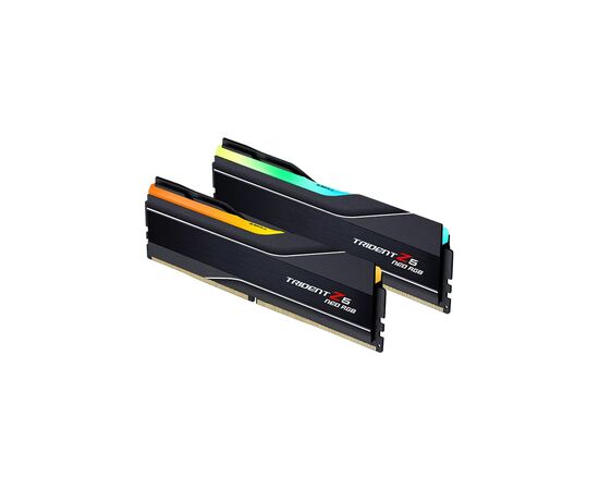 Модуль памяти для компьютера DDR5 32GB (2x16GB) 6400 MHz Trident Z5 Neo RGB Black G.Skill (F5-6400J3239G16GX2-TZ5NR), изображение 3 Модуль памяти для компьютера DDR5 32GB (2x16GB) 6400 MHz Trident Z5 Neo RGB Black G.Skill (F5-6400J3239G16GX2-TZ5NR), изображение 3
