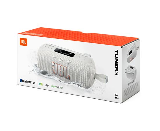 Акустична система JBL Tuner 3 White (JBLTUNER3WHT), зображення 9 Акустична система JBL Tuner 3 White (JBLTUNER3WHT), зображення 9