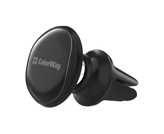 Універсальний автотримач ColorWay Metallic Air Vent-4(360 rotation) magnetic Black (CW-CHM09-BK) Універсальний автотримач ColorWay Metallic Air Vent-4(360 rotation) magnetic Black (CW-CHM09-BK)