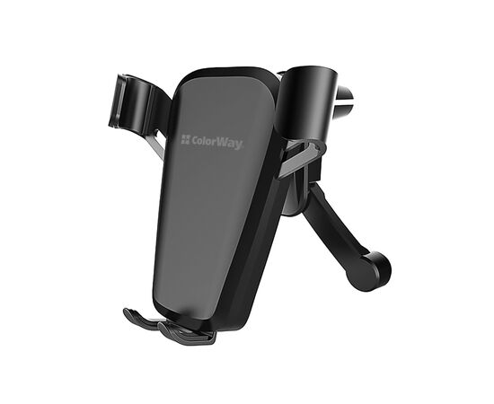 Універсальний автотримач ColorWay Soft Touch Gravity Holder Black (CW-CHG03-BK), зображення 4 Універсальний автотримач ColorWay Soft Touch Gravity Holder Black (CW-CHG03-BK), зображення 4