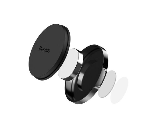 Універсальний автотримач Baseus Small ears series Magnetic suction bracket (Flat type) black (SUER-C01), зображення 5 Універсальний автотримач Baseus Small ears series Magnetic suction bracket (Flat type) black (SUER-C01), зображення 5
