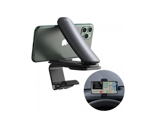 Универсальный автодержатель Baseus Big Mouth Pro Car Mount (applicable to centre console) Black (SUDZ-A01), изображение 5 Универсальный автодержатель Baseus Big Mouth Pro Car Mount (applicable to centre console) Black (SUDZ-A01), изображение 5