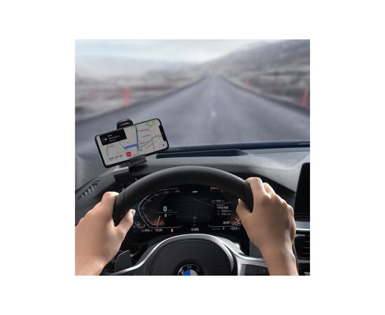Универсальный автодержатель Baseus Big Mouth Pro Car Mount (applicable to centre console) Black (SUDZ-A01), изображение 8 Универсальный автодержатель Baseus Big Mouth Pro Car Mount (applicable to centre console) Black (SUDZ-A01), изображение 8