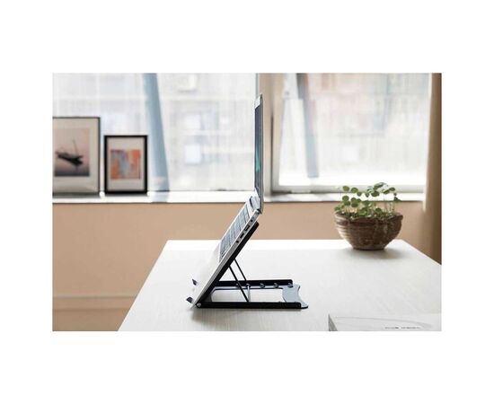 Подставка для ноутбука Digitus Mobile laptop stand, до 15", black (DA-90368), изображение 3 Подставка для ноутбука Digitus Mobile laptop stand, до 15", black (DA-90368), изображение 3