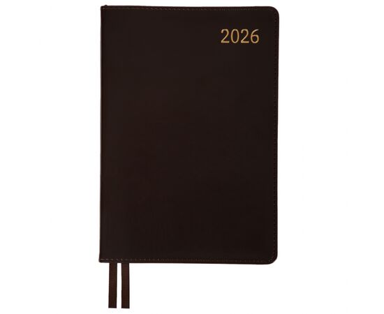 Еженедельник Leo planner А5 датированный 2026 "Aldento", интегральный, темно-коричневый, 368 страниц (252673) Еженедельник Leo planner А5 датированный 2026 "Aldento", интегральный, темно-коричневый, 368 страниц (252673)