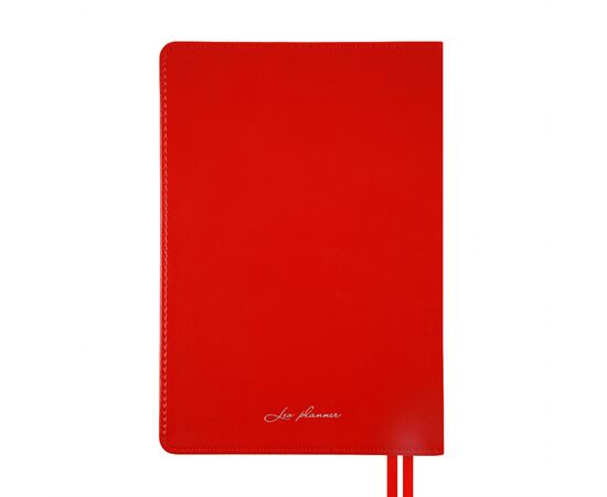 Еженедельник Leo planner А5 датированный 2026 "Aldento", интегральный, красный, 368 страниц (252671), изображение 2 Еженедельник Leo planner А5 датированный 2026 "Aldento", интегральный, красный, 368 страниц (252671), изображение 2