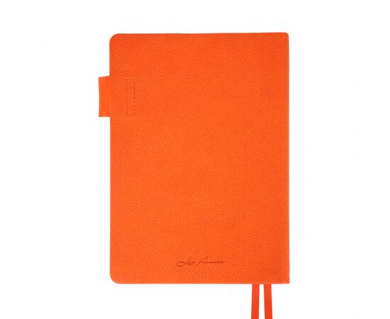 Еженедельник Leo planner А5 датированный 2026 "Binario", мягкий, оранжевый, 368 страниц (252641), изображение 2 Еженедельник Leo planner А5 датированный 2026 "Binario", мягкий, оранжевый, 368 страниц (252641), изображение 2