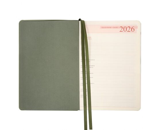Еженедельник Leo planner А5 датированный 2026 «Boss», мягкий, хаки, 368 страниц (252635), изображение 5 Еженедельник Leo planner А5 датированный 2026 «Boss», мягкий, хаки, 368 страниц (252635), изображение 5
