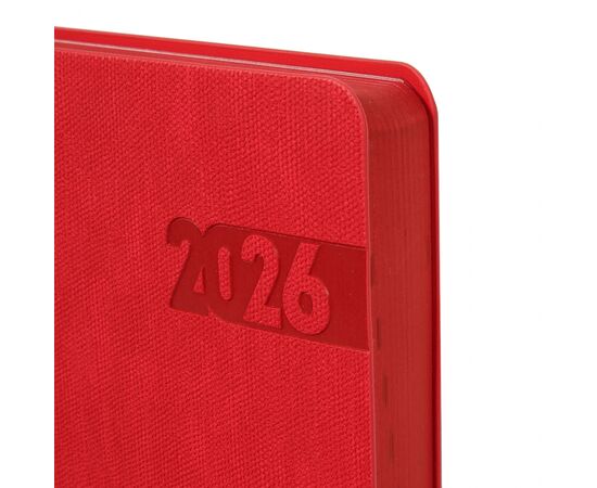 Еженедельник Leo planner А5 датированный 2026 «Boss», мягкий, красный, 368 страниц (252636), изображение 3 Еженедельник Leo planner А5 датированный 2026 «Boss», мягкий, красный, 368 страниц (252636), изображение 3
