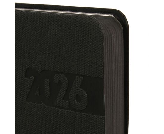 Еженедельник Leo planner А5 датированный 2026 «Boss», мягкий, черный, 368 страниц (252634), изображение 3 Еженедельник Leo planner А5 датированный 2026 «Boss», мягкий, черный, 368 страниц (252634), изображение 3