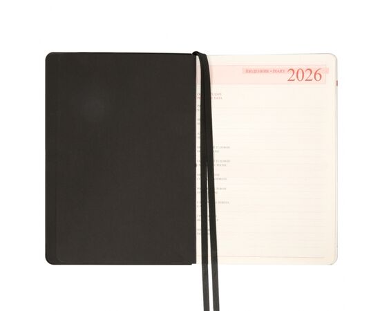 Еженедельник Leo planner А5 датированный 2026 «Boss», мягкий, черный, 368 страниц (252634), изображение 5 Еженедельник Leo planner А5 датированный 2026 «Boss», мягкий, черный, 368 страниц (252634), изображение 5