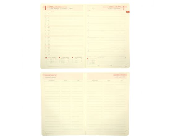 Еженедельник Leo planner А5 датированный 2026 "Case", интегральный, коричневый, 368 страниц (252659), изображение 9 Еженедельник Leo planner А5 датированный 2026 "Case", интегральный, коричневый, 368 страниц (252659), изображение 9