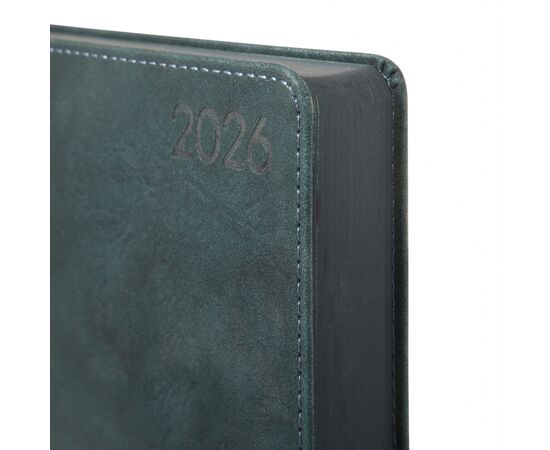 Еженедельник Leo planner А5 датирован 2026 "Case", интегральный, темный изумруд, 368 страниц (252660), изображение 2 Еженедельник Leo planner А5 датирован 2026 "Case", интегральный, темный изумруд, 368 страниц (252660), изображение 2