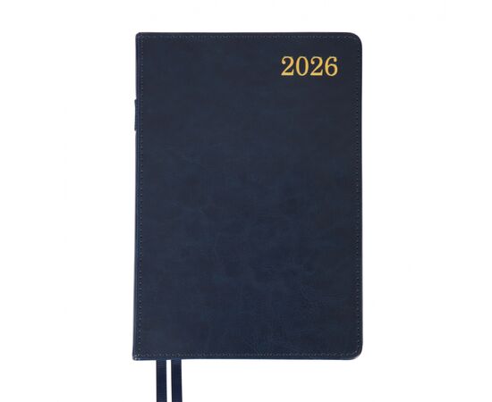 Еженедельник Leo planner А5 датирован 2026 "City", твердый, синий, 368 страниц (252667) Еженедельник Leo planner А5 датирован 2026 "City", твердый, синий, 368 страниц (252667)