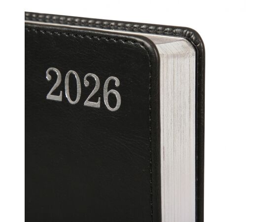 Еженедельник Leo planner А5 датированный 2026 "City", жесткий, черный, 368 страниц (252661), изображение 3 Еженедельник Leo planner А5 датированный 2026 "City", жесткий, черный, 368 страниц (252661), изображение 3