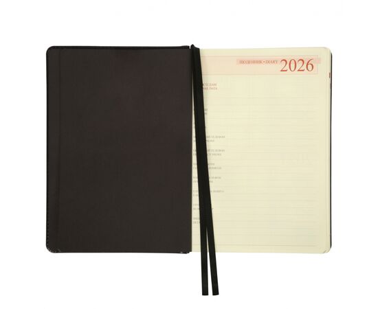 Еженедельник Leo planner А5 датированный 2026 "City", жесткий, черный, 368 страниц (252661), изображение 6 Еженедельник Leo planner А5 датированный 2026 "City", жесткий, черный, 368 страниц (252661), изображение 6