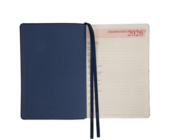 Еженедельник Leo planner А5 датирован 2026 "Leader", мягкий, синий, 368 страниц (252689), изображение 5 Еженедельник Leo planner А5 датирован 2026 "Leader", мягкий, синий, 368 страниц (252689), изображение 5