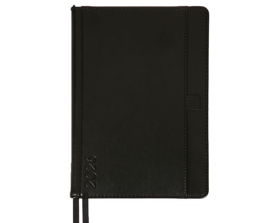 Еженедельник Leo planner А5 датированный 2026 "Legacy", жесткий, черный, 368 страниц (252649) Еженедельник Leo planner А5 датированный 2026 "Legacy", жесткий, черный, 368 страниц (252649)