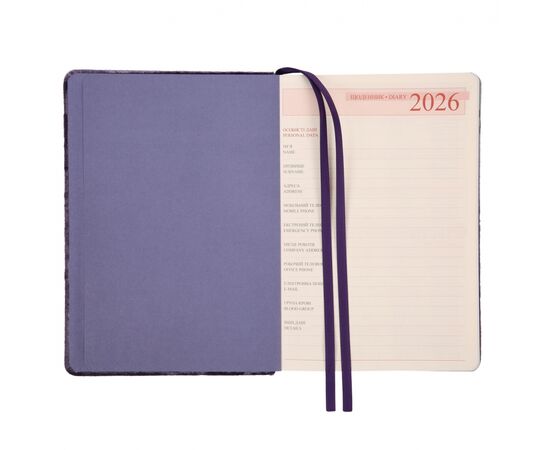 Еженедельник Leo planner А5 датирован 2026 "Luna", твердый, синий, 368 страниц (252688), изображение 6 Еженедельник Leo planner А5 датирован 2026 "Luna", твердый, синий, 368 страниц (252688), изображение 6