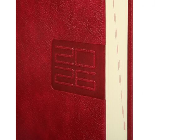 Еженедельник Leo planner А5 датированный 2026 "Persona", жесткий, бордовый, 368 страниц (252663), изображение 3 Еженедельник Leo planner А5 датированный 2026 "Persona", жесткий, бордовый, 368 страниц (252663), изображение 3