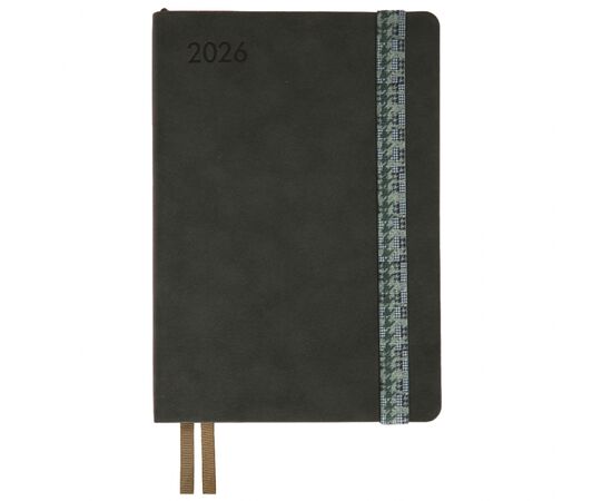 Еженедельник Leo planner А5 датированный 2026 «Polo», мягкий, графитовый, 368 страниц (252694) Еженедельник Leo planner А5 датированный 2026 «Polo», мягкий, графитовый, 368 страниц (252694)