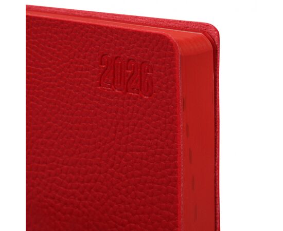 Еженедельник Leo planner А5 датированный 2026 «Vitto», мягкий, красный, 368 страниц (252643), изображение 2 Еженедельник Leo planner А5 датированный 2026 «Vitto», мягкий, красный, 368 страниц (252643), изображение 2