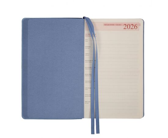 Еженедельник Leo planner датированный 2026 «Glory», мягкий, голубой, 352 страницы (252631), изображение 5 Еженедельник Leo planner датированный 2026 «Glory», мягкий, голубой, 352 страницы (252631), изображение 5