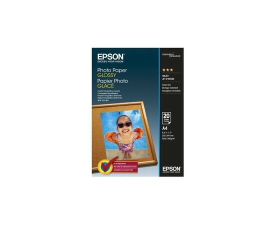 Фотопапір Epson A4 Glossy Photo Paper (C13S042538) Фотопапір Epson A4 Glossy Photo Paper (C13S042538)