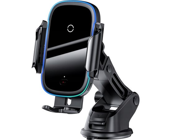 Универсальный автодержатель Baseus Light Electric Holder Black (WXHW03-01), изображение 4 Универсальный автодержатель Baseus Light Electric Holder Black (WXHW03-01), изображение 4
