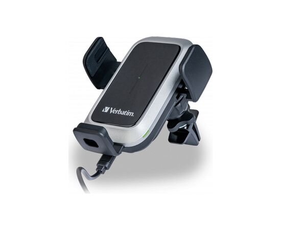 Універсальний автотримач Verbatim FWC-03 with Pro Qi Fast Wireless Car Charger (49554), зображення 2 Універсальний автотримач Verbatim FWC-03 with Pro Qi Fast Wireless Car Charger (49554), зображення 2