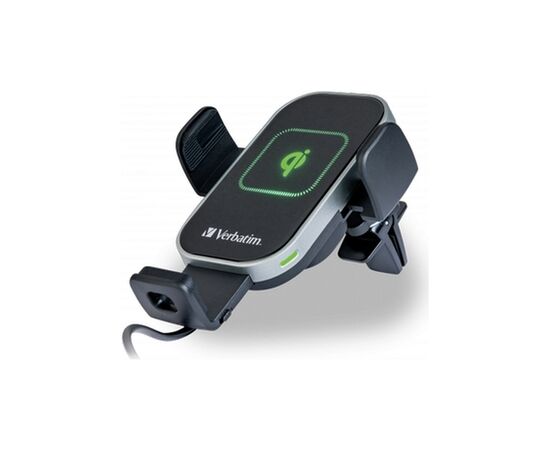 Універсальний автотримач Verbatim FWC-02 with Qi Fast Wireless Car Charger (49553), зображення 2 Універсальний автотримач Verbatim FWC-02 with Qi Fast Wireless Car Charger (49553), зображення 2