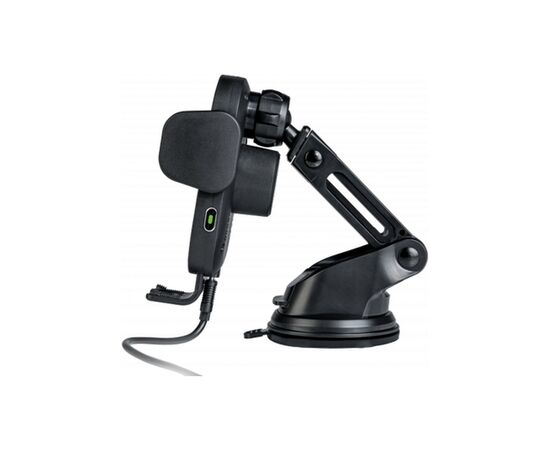 Универсальный автодержатель Verbatim FWC-01 with Qi Fast Wireless Car Charger (49552), изображение 4 Универсальный автодержатель Verbatim FWC-01 with Qi Fast Wireless Car Charger (49552), изображение 4
