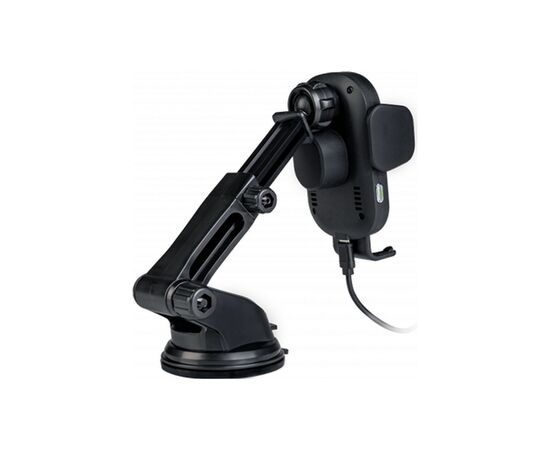 Универсальный автодержатель Verbatim FWC-01 with Qi Fast Wireless Car Charger (49552), изображение 5 Универсальный автодержатель Verbatim FWC-01 with Qi Fast Wireless Car Charger (49552), изображение 5