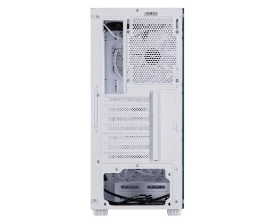 Корпус 2E Gaming Hexagon G338W, без БЖ, 2xUSB 3.0, 1xUSB Type-C, 1x120mm, 3x120mm ARGB, TG Side Panel, AT (2E-G338W), изображение 3 Корпус 2E Gaming Hexagon G338W, без БЖ, 2xUSB 3.0, 1xUSB Type-C, 1x120mm, 3x120mm ARGB, TG Side Panel, AT (2E-G338W), изображение 3