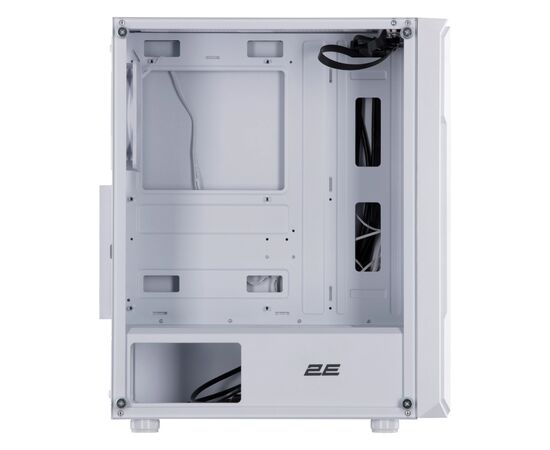Корпус 2E Gaming Hexagon G338W, без БЖ, 2xUSB 3.0, 1xUSB Type-C, 1x120mm, 3x120mm ARGB, TG Side Panel, AT (2E-G338W), изображение 4 Корпус 2E Gaming Hexagon G338W, без БЖ, 2xUSB 3.0, 1xUSB Type-C, 1x120mm, 3x120mm ARGB, TG Side Panel, AT (2E-G338W), изображение 4