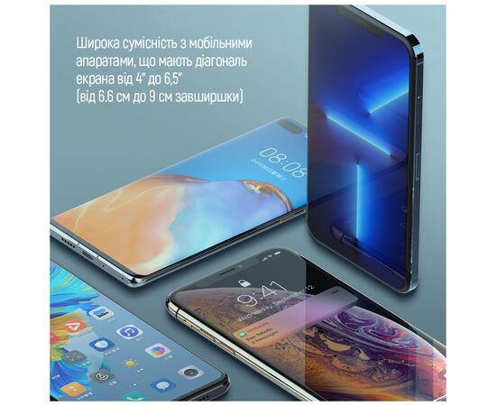 Универсальный автодержатель ColorWay Air Vent Car Wireless Charger 15W Black (CW-CHAW038Q-BK), изображение 11 Универсальный автодержатель ColorWay Air Vent Car Wireless Charger 15W Black (CW-CHAW038Q-BK), изображение 11
