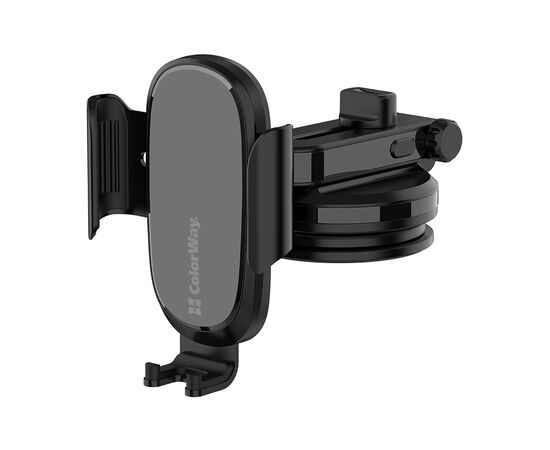 Универсальный автодержатель ColorWay Dashboard Car Wireless Charger 15W Black (CW-CHAW037Q-BK), изображение 9 Универсальный автодержатель ColorWay Dashboard Car Wireless Charger 15W Black (CW-CHAW037Q-BK), изображение 9