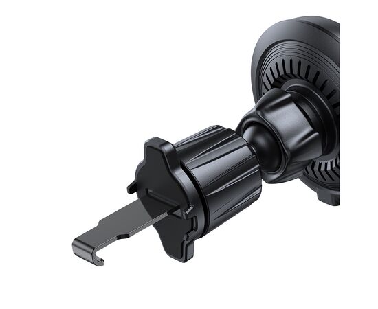 Універсальний автотримач ColorWay MagSafe 360° Air Vent 15W Black (CW-CHMW041Q-BK), зображення 6 Універсальний автотримач ColorWay MagSafe 360° Air Vent 15W Black (CW-CHMW041Q-BK), зображення 6