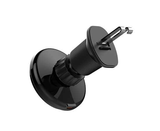 Универсальный автодержатель ColorWay MagSafe 360° Air Vent-2, Type-C, 15W (CW-CHMW042Q-BK), изображение 3 Универсальный автодержатель ColorWay MagSafe 360° Air Vent-2, Type-C, 15W (CW-CHMW042Q-BK), изображение 3