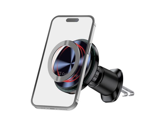 Универсальный автодержатель ColorWay MagSafe 360° Air Vent-2, Type-C, 15W (CW-CHMW042Q-BK), изображение 6 Универсальный автодержатель ColorWay MagSafe 360° Air Vent-2, Type-C, 15W (CW-CHMW042Q-BK), изображение 6