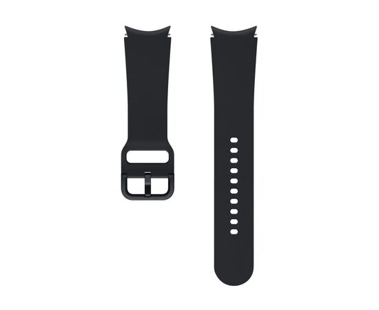 Ремешок для смарт-часов Samsung Sport Band (20mm, M/L) Galaxy Watch 4 Black (ET-SFR87LBEGRU) Ремешок для смарт-часов Samsung Sport Band (20mm, M/L) Galaxy Watch 4 Black (ET-SFR87LBEGRU)